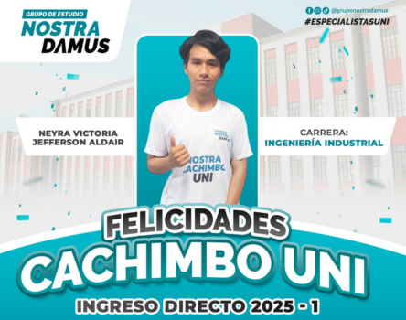 Cachimbo UNI 2025-1 - Grupo de Estudio Nostradamus