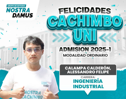 Cachimbo UNI 2025-1 - Grupo de Estudio Nostradamus