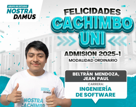 Cachimbo UNI 2025-1 - Grupo de Estudio Nostradamus