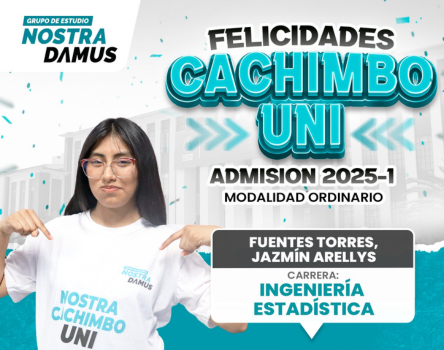 Cachimbo UNI 2025-1 - Grupo de Estudio Nostradamus