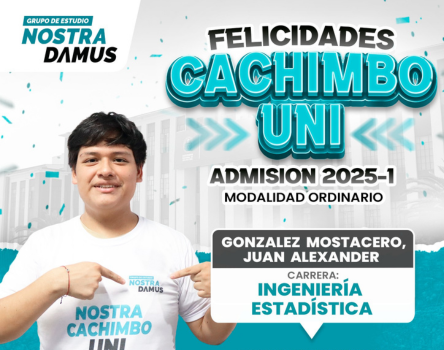 Cachimbo UNI 2025-1 - Grupo de Estudio Nostradamus