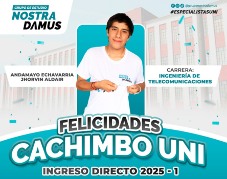 Cachimbo UNI 2025-1 - Grupo de Estudio Nostradamus