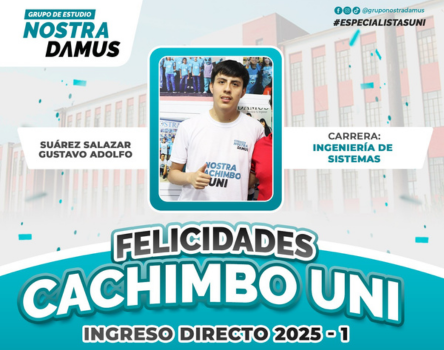 Cachimbo UNI 2025-1 - Grupo de Estudio Nostradamus