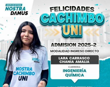 Cachimbo UNI 2025-2 - Grupo de Estudio Nostradamus