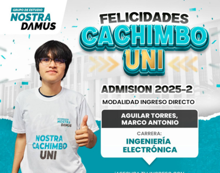 Cachimbo UNI 2025-2 - Grupo de Estudio Nostradamus