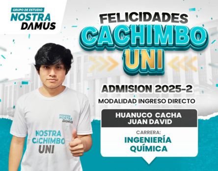 Cachimbo UNI 2025-2 - Grupo de Estudio Nostradamus