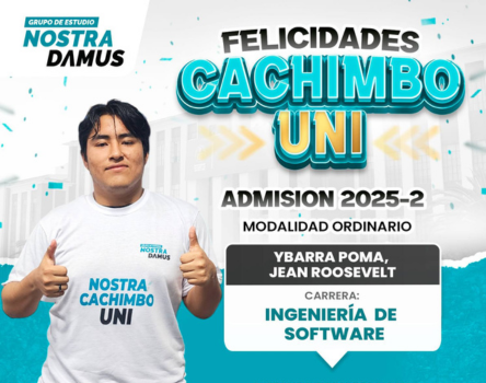 Cachimbo UNI 2025-2 - Grupo de Estudio Nostradamus