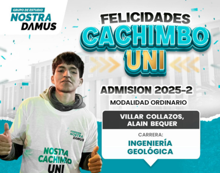 Cachimbo UNI 2025-2 - Grupo de Estudio Nostradamus