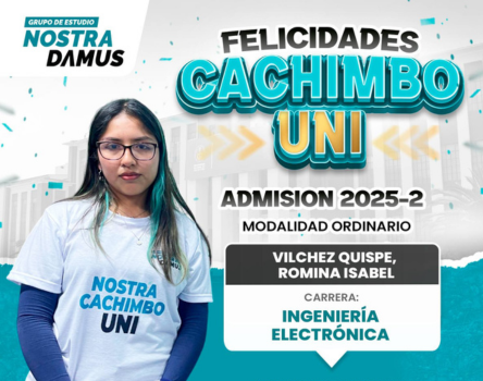 Cachimbo UNI 2025-2 - Grupo de Estudio Nostradamus