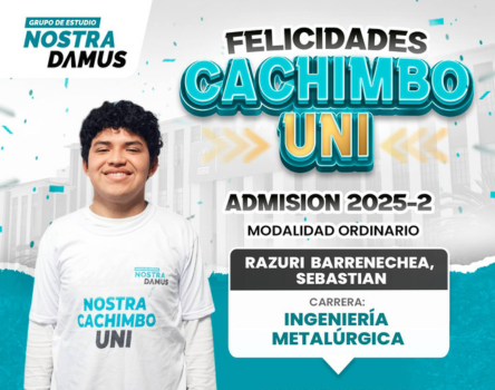 Cachimbo UNI 2025-2 - Grupo de Estudio Nostradamus