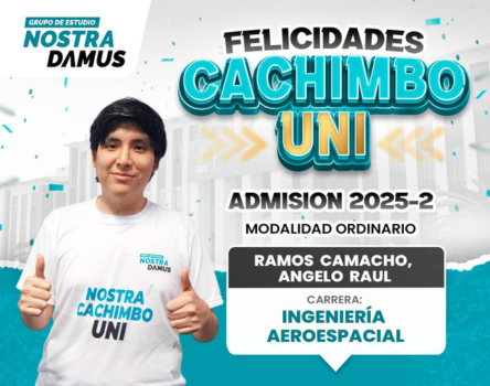 Cachimbo UNI 2025-2 - Grupo de Estudio Nostradamus