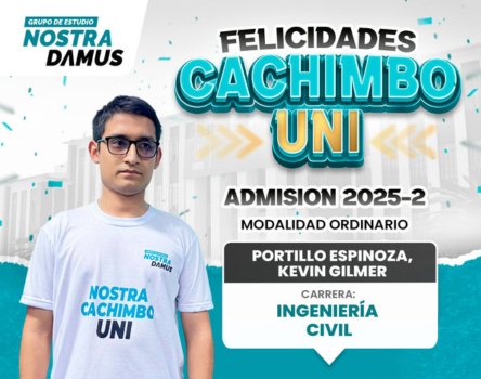 Cachimbo UNI 2025-2 - Grupo de Estudio Nostradamus