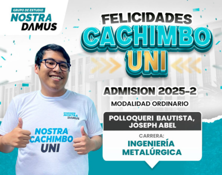 Cachimbo UNI 2025-2 - Grupo de Estudio Nostradamus