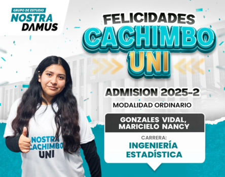 Cachimbo UNI 2025-2 - Grupo de Estudio Nostradamus