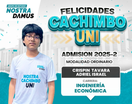 Cachimbo UNI 2025-2 - Grupo de Estudio Nostradamus