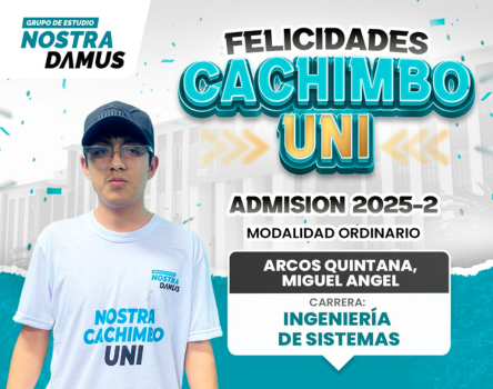 Cachimbo UNI 2025-2 - Grupo de Estudio Nostradamus