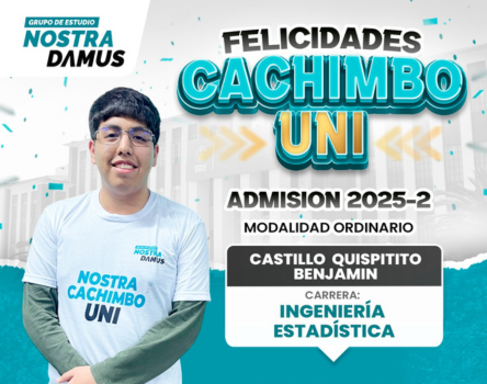 Cachimbo UNI 2025-2 - Grupo de Estudio Nostradamus